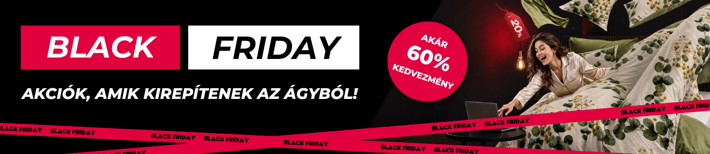Black Friday - akár −60% kedvezmény