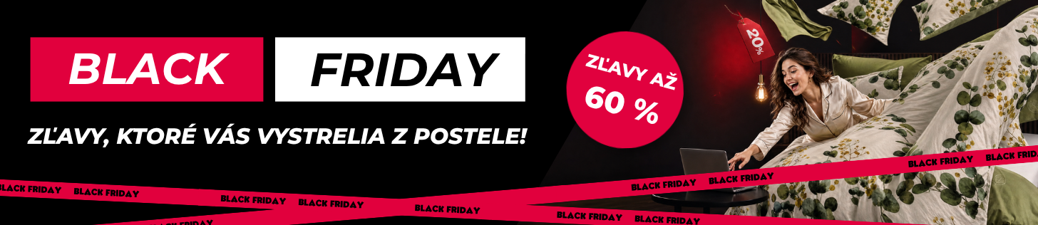 Čierny piatok - zľavy až −60 %