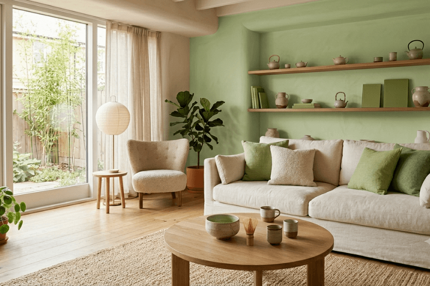 matcha interiér