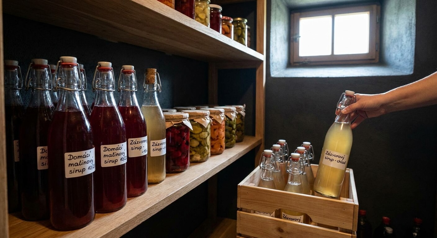 Ako správne skladovať domáci sirup